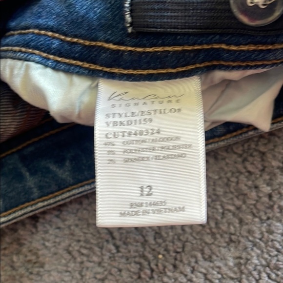 KanCan Blue Distressed high rise ankle skinny Jeans - Picture 5 of 6